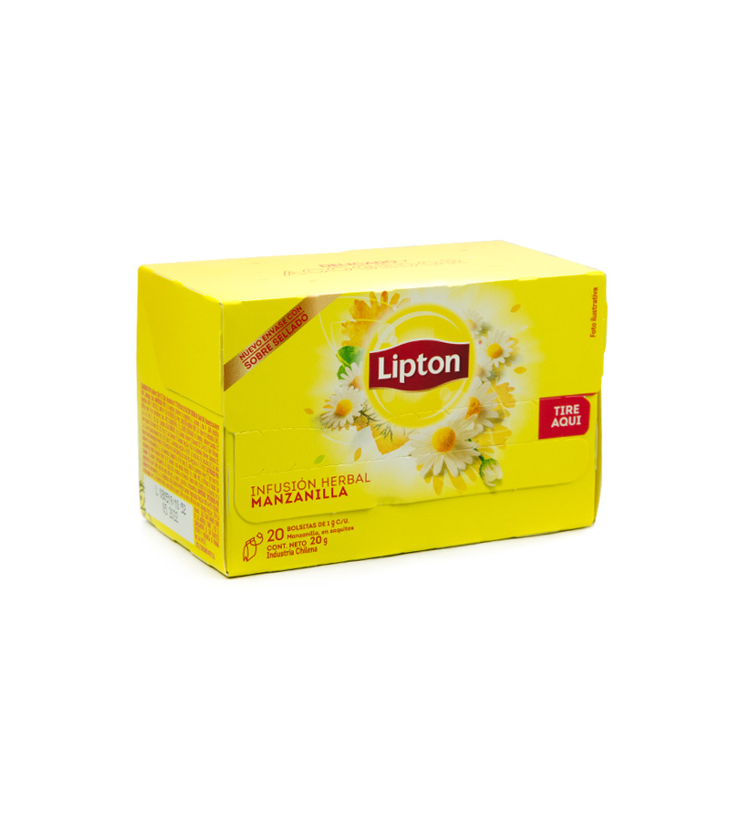 Te LIPTON *MANZANILLA* Disdel, S.A. Guatemala